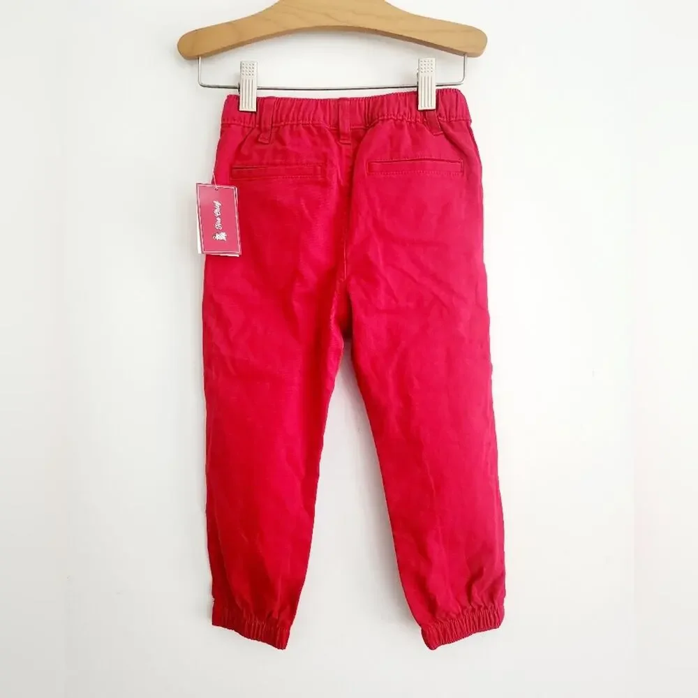 2T New Gymboree Red Joggers
